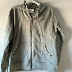 Pact Soft Green Zip-Up Jacket